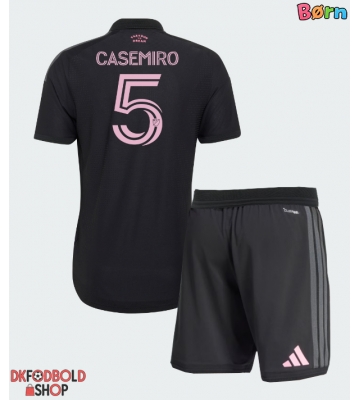 Inter Miami Casemiro #5 Udebanesæt Børn 2026-27 Kort ærmer (+ korte bukser)